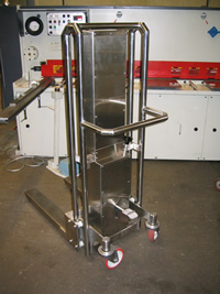 Stainless Steel Pallet Lifter